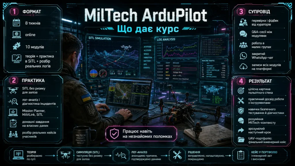 MilTech ArduPilot саме для цього